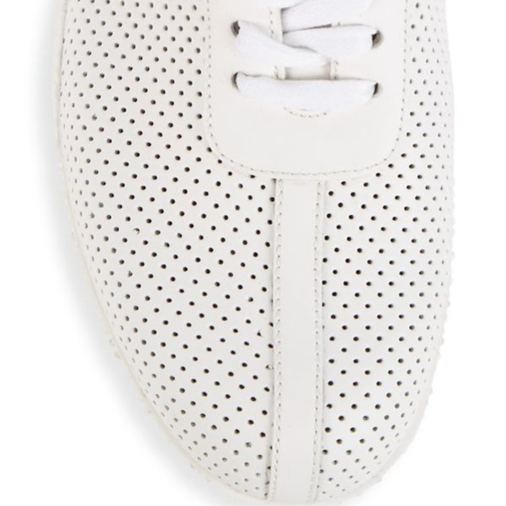 Bally Men's White and Red Sneakers - Picture 5 of 6